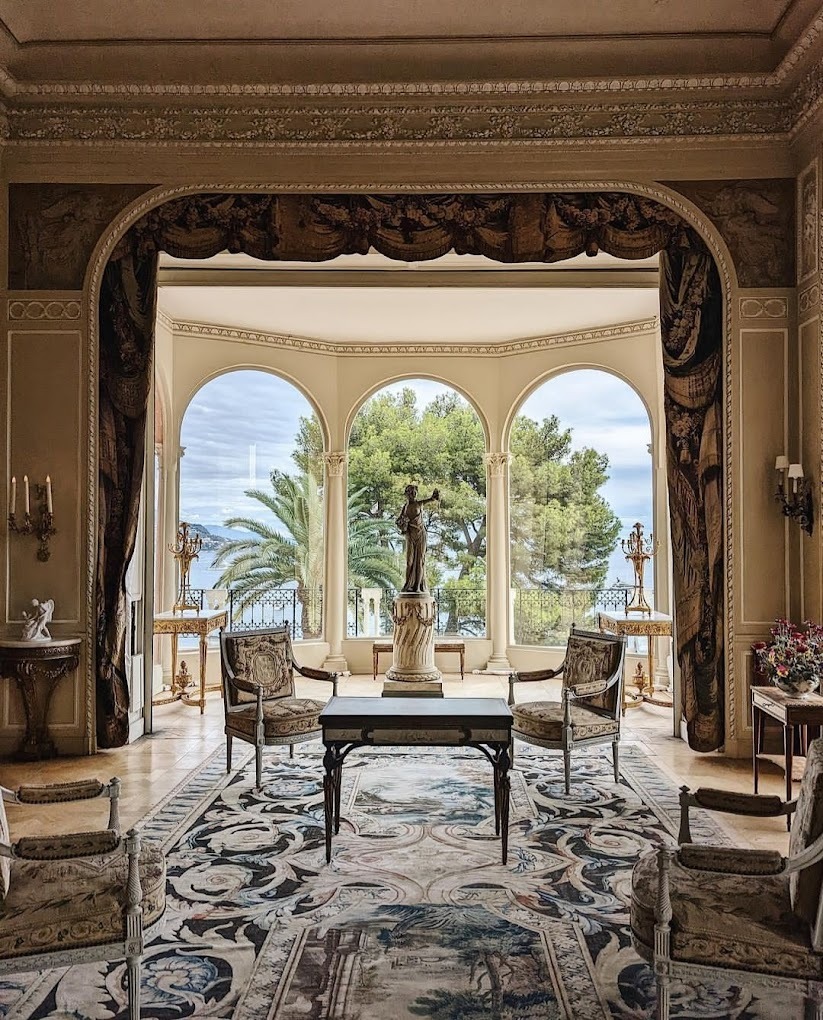 Photo de la Villa Ephrussi de Rothschild à Saint-Jean-Cap-Ferrat